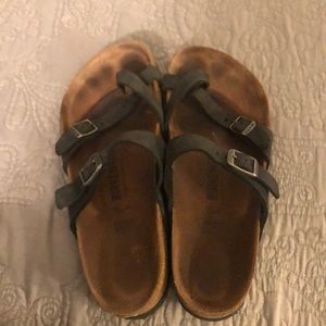 Black MAYARI Birkenstocks SIZE 38